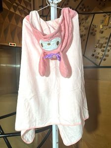 My Melody Wrap Around Hoodie Blanket- Pink