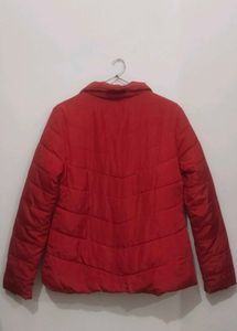 Stylish Red Puffer Jacket