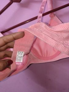 New Elegant Peach Bra