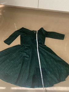 Elegant Fixed Price Green Dress