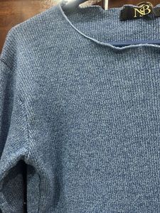 Blue Long Sleeve Top