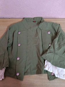 Girls Top with Jacket