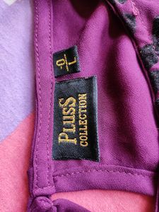 PlusS Purple Short Kurti/Top