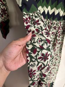 Anouk Printed Cotton Kurti | Size L