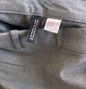 Gray Mini Skirt