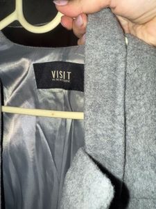 Elegant Grey Overcoat