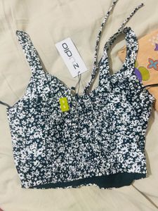 Brand New Zudio Floral Crop Top