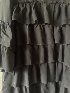 Black Ruffle Dress