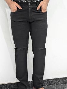 Black Ripped Jeans
