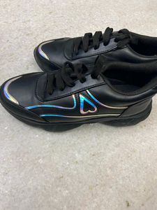 Black Leather Shoes, Worn Only Twice