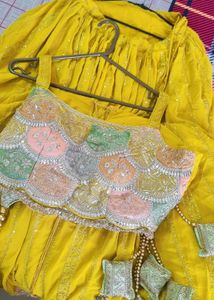 Yellow Lehenga Choli