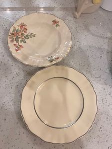 vintage ceramic plate