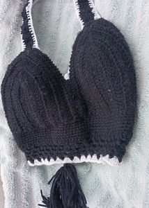 Cute Handmade Crochet Crop Top