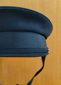 Black Chauffeur style Hat