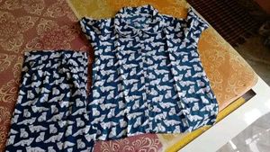 Fox Print Pajama Set