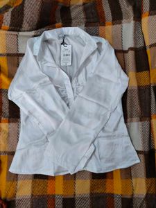 White Button-Up Shirt