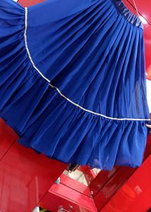 Upper Layer Flairs Of Skirt Is 6 Meter Bottom 8m