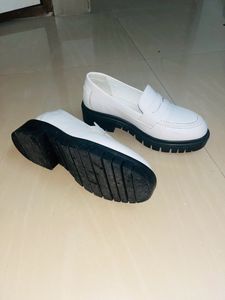 White Roadster Loafer