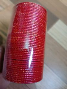 Red &amp; Gold Bangle Set