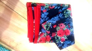 Floral Print Saree