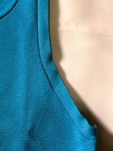 Blue Crop Top