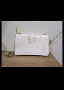 Pinko White Crossbody Bag✨