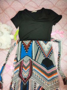 Boho Chic Printed Dress