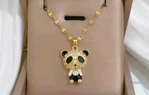 Panda Pendant Necklace