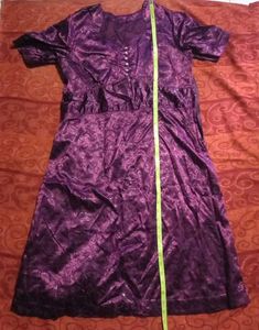 Vintage Purple Party Dress