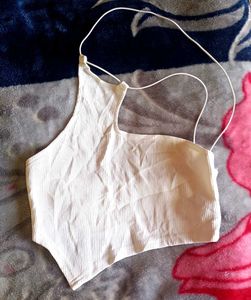 WHITE CROP TOP FOR WOMEN