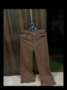 H&M Straight Cut Jeans Brown