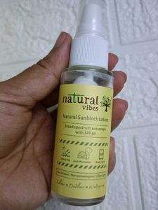 Natural Sunblock Lotion