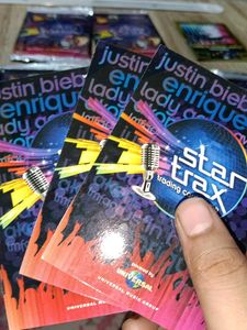 Vintage Star Trax Trading 7 Pack And One Gold Card