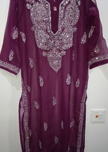 Chikankari Kurti