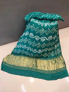 Gaji Silk Bandhani Saree 🥻 😍