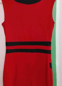 Red &amp; Black Dress