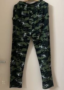 Camo Print Cargo Pants