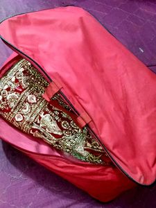 Bridal Lehenga With Protective Bag