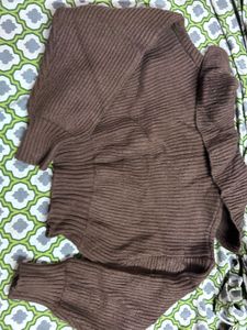 Brown Knit Sweater