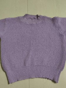 Lilac Knit Sweater