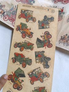 Vintage Stickers Of 1870
