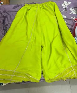 Lime Green Embellished Kurti