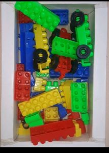 Building Blocks (64-piece Set) &amp; SURPRISE FREEBIE!