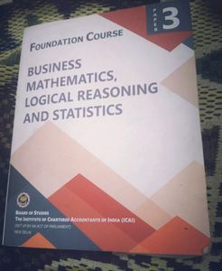 7 Books : All CA Foundation Study Materials