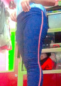 Blue Jeans For Girls Under 12 To 13 Years Coles With Elestic Can Be Stretched Easily And Looks Beautiful When Weared