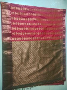 price Drop🧡💖Dual Shade Semi Silk Saree
