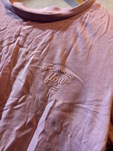 Lilac Cropped T-Shirt