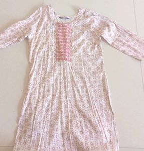 Floral Print Cotton Dress