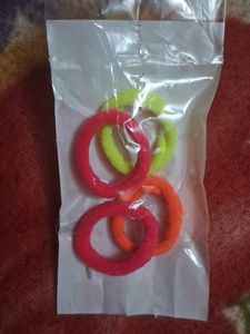 Colorful Hair Ties - 3 Pack