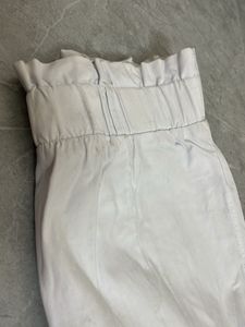 White Cotton Pants